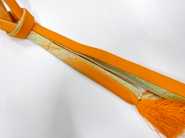 正絹　手組帯締め